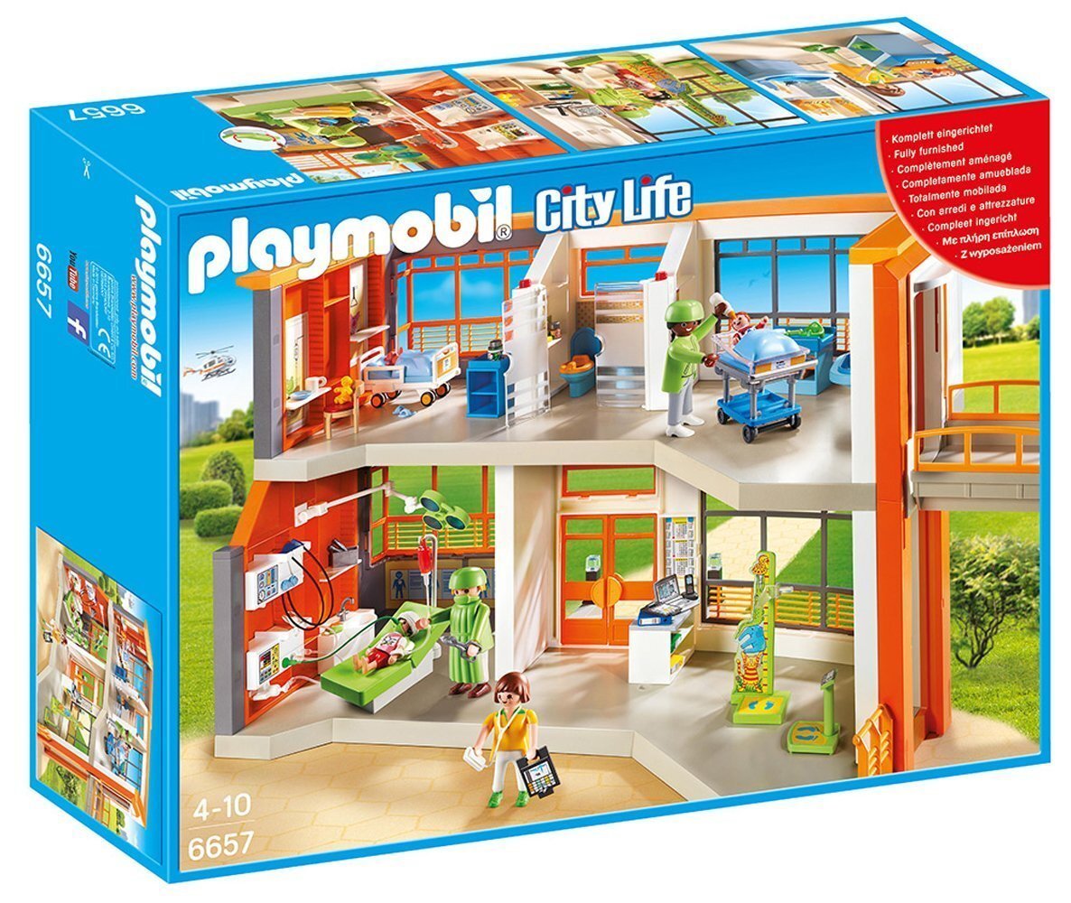 Konstruktors 6657 PLAYMOBIL® City Life, slimnīca cena un informācija | Konstruktori | 220.lv