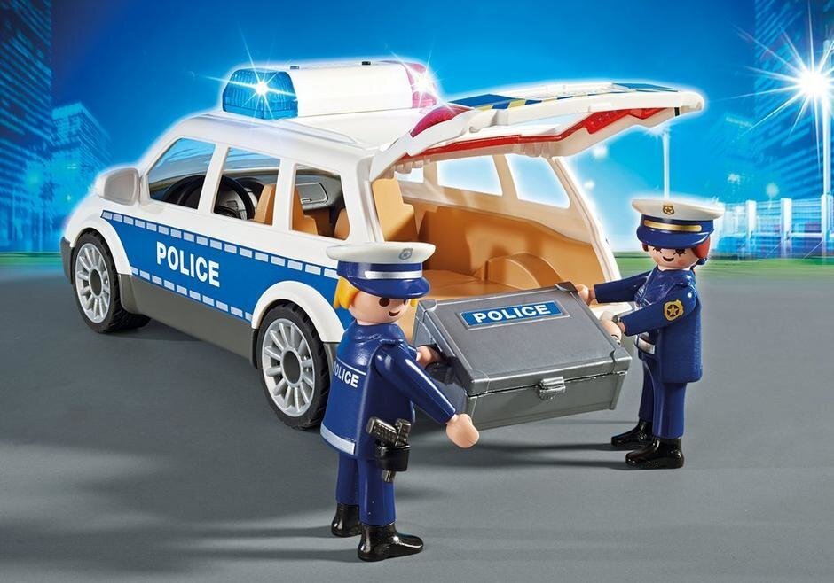 6920 PLAYMOBIL® City Action, Ceļu patruļa cena un informācija | Konstruktori | 220.lv