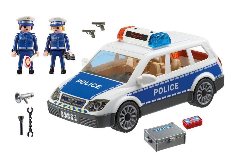 6920 PLAYMOBIL® City Action, Ceļu patruļa cena un informācija | Konstruktori | 220.lv