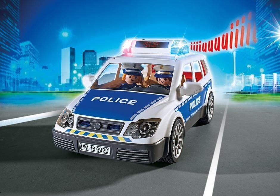 6920 PLAYMOBIL® City Action, Ceļu patruļa cena un informācija | Konstruktori | 220.lv