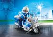 Konstruktors 6923 PLAYMOBIL® City Action, Policijas motocikls ar LED apgaismojumu цена и информация | Konstruktori | 220.lv