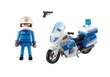 Konstruktors 6923 PLAYMOBIL® City Action, Policijas motocikls ar LED apgaismojumu цена и информация | Konstruktori | 220.lv