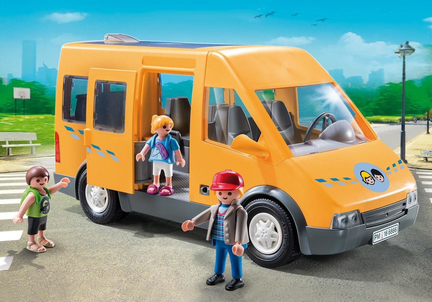 Konstruktors 6866 PLAYMOBIL® School bus cena un informācija | Konstruktori | 220.lv