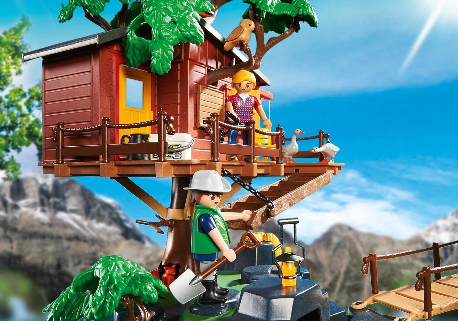 Kонструктор 5557 PLAYMOBIL® Wild Life, Adventure Tree House цена | 220.lv