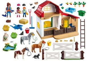 Playset Playmobil 6927 Пони Ферма цена и информация | Конструкторы и кубики | 220.lv