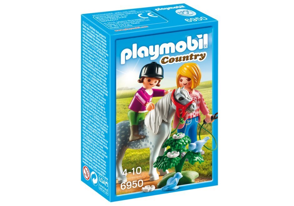 Konstruktors 6950 PLAYMOBIL® Country, Zirgu izjādes cena un informācija | Konstruktori | 220.lv