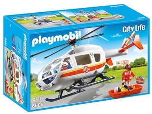 Kонструктор 6686 PLAYMOBIL® City Life, Emergency Medical Helicopter цена и информация | Конструкторы и кубики | 220.lv