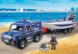 Konstruktors 5187 Playmobil® Police Truck with Speedboat цена и информация | Konstruktori | 220.lv