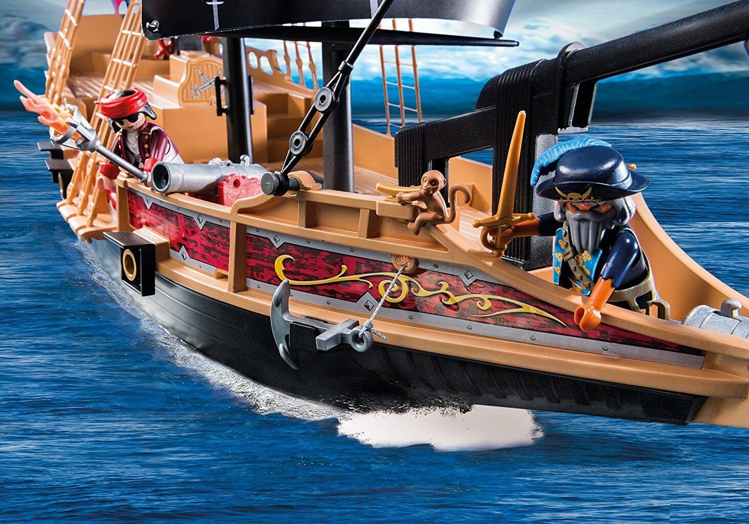 Konstruktors 6678 PLAYMOBIL® Pirates, Pirate Raiders' Ship цена и информация | Konstruktori | 220.lv