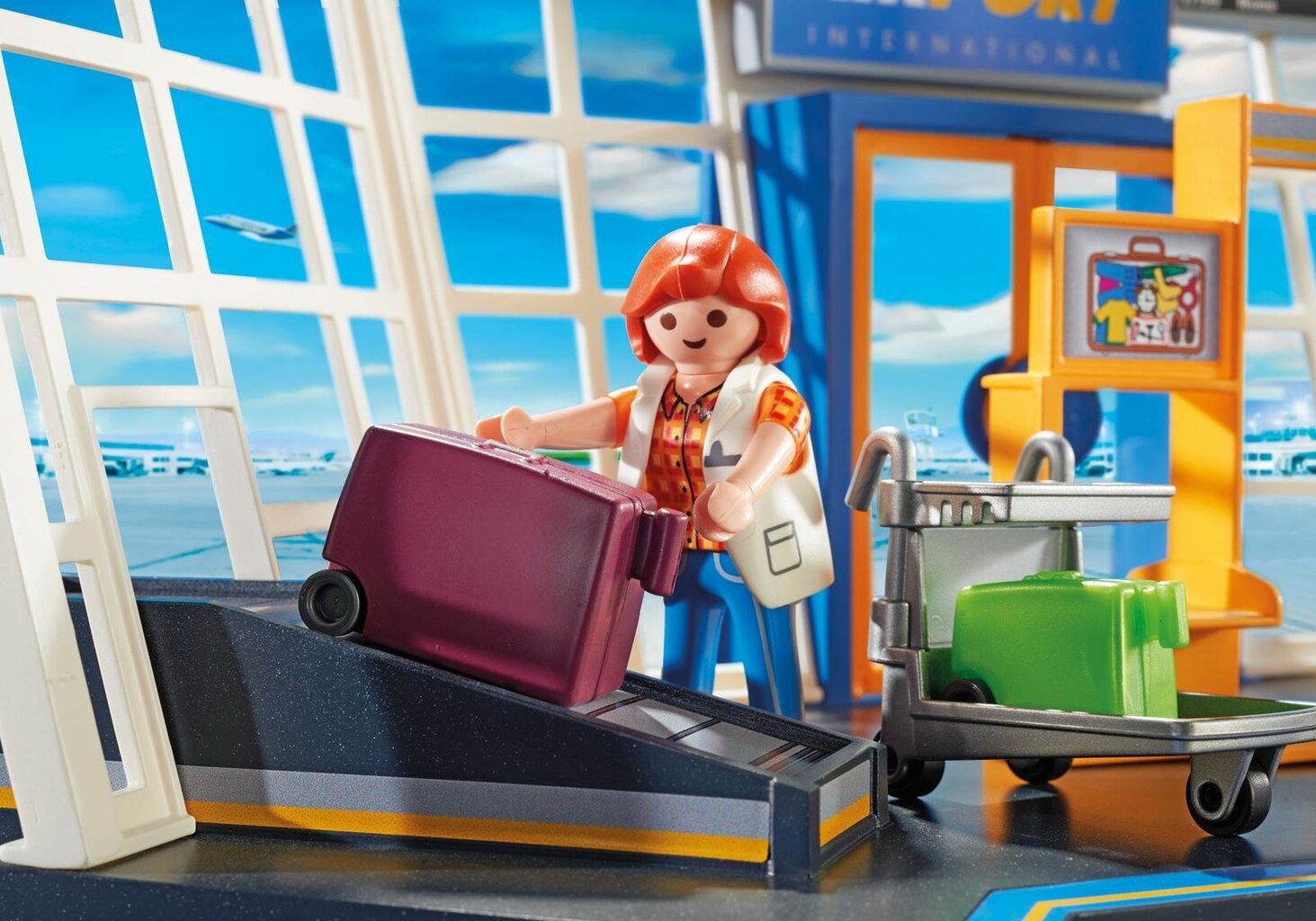 Konstruktors 5338 PLAYMOBIL® Airport with Control Tower cena un informācija | Konstruktori | 220.lv