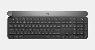 Беспроводная клавиатура Logitech Craft Advanced (920-008504), серая цена и информация | Клавиатуры | 220.lv