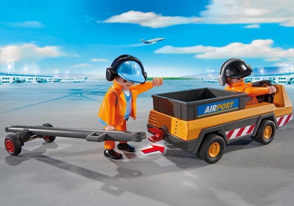 Konstruktors 5396 PLAYMOBIL® City Action, Lidmašīnas mašīna ar sauszemes apkalpi цена и информация | Konstruktori | 220.lv