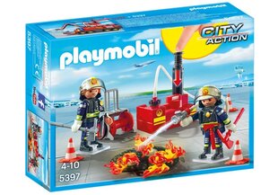 Конструктор 5397 PLAYMOBIL® City Action, Команда пожарных с водяным насосом цена и информация | Kонструкторы | 220.lv