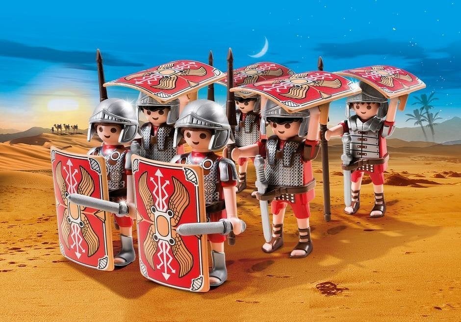 5393 PLAYMOBIL® History Roman-Attack Team цена и информация | Konstruktori | 220.lv