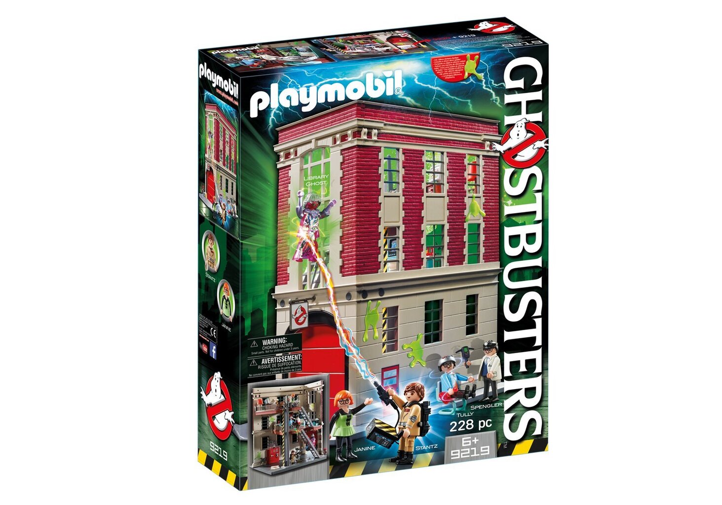 Konstruktors 9219 PLAYMOBIL® Ghostbusters™ ugunsdzēsēju stacija cena un informācija | Konstruktori | 220.lv