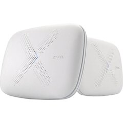 Zyxel MULTY X WSQ50 TRI-BAND wireless router Gigabit Ethernet Dual-band (2.4 GHz / 5 GHz) 4G White цена и информация | Маршрутизаторы (роутеры) | 220.lv