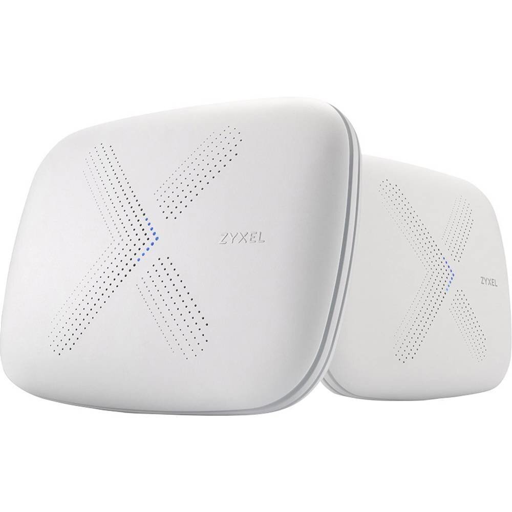 Zyxel MULTY X WSQ50 TRI-BAND wireless router Gigabit Ethernet Dual-band (2.4 GHz / 5 GHz) 4G White цена и информация | Rūteri (maršrutētāji) | 220.lv