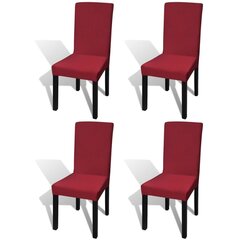 Упругие чехлы для стульев, 4 шт. цена и информация | Чехлы для мебели | 220.lv