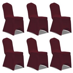 Эластичные чехлы на стулья, 6 шт. цена и информация | Чехлы для мебели | 220.lv