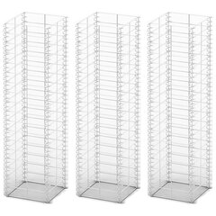 3 габиона, 25x25x100 см цена и информация | Заборы и принадлежности к ним | 220.lv