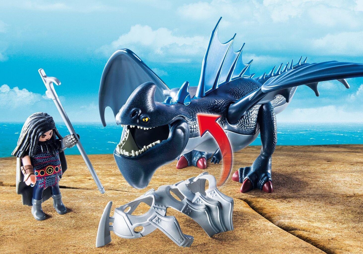 Konstruktors 9248 PLAYMOBIL® Dragons, Drago & Thunderclaw цена и информация | Konstruktori | 220.lv