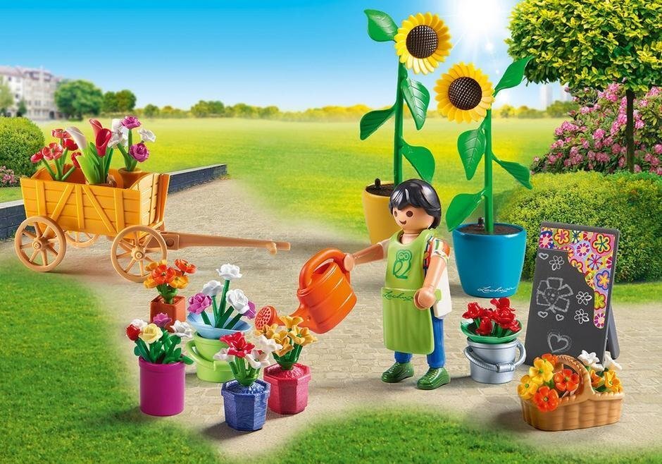 Konstruktors 9082 PLAYMOBIL® City Life, Florists cena un informācija | Konstruktori | 220.lv