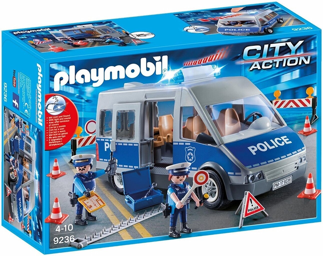 Автомобиль дорожной полиции Playmobil City Action, 9236 цена | 220.lv