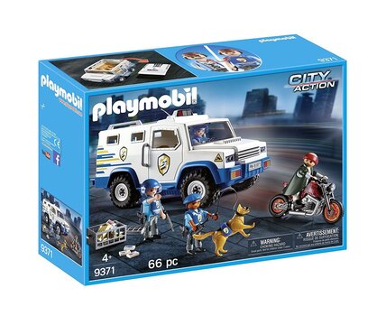 Konstruktors 9371 PLAYMOBIL® City Action, Policijas džips cena un informācija | Konstruktori | 220.lv