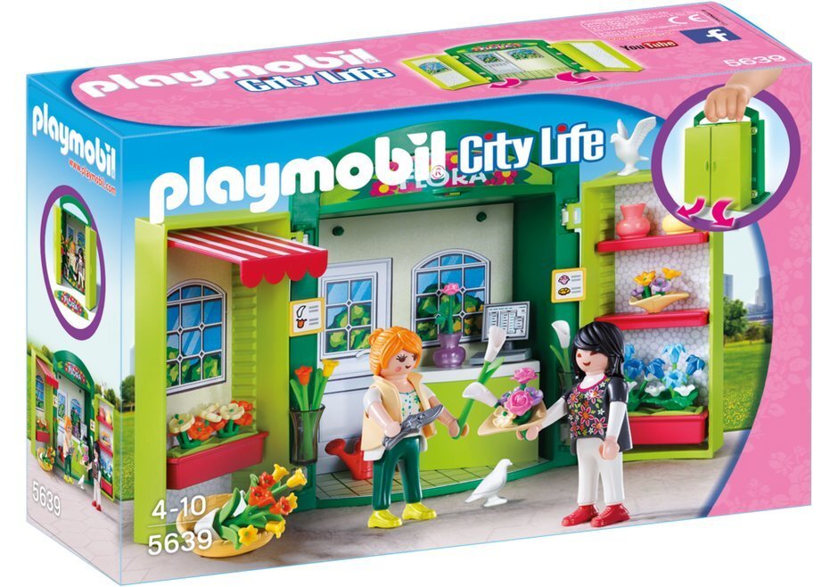 Konstruktors 5639 PLAYMOBIL® City Life, Ziedu veikals cena un informācija | Konstruktori | 220.lv