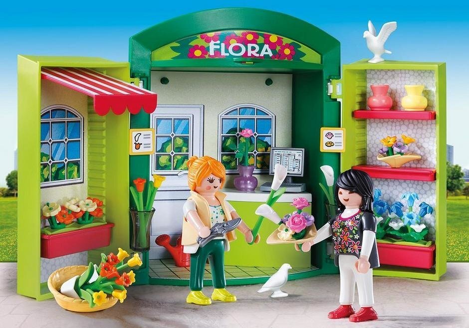 Konstruktors 5639 PLAYMOBIL® City Life, Ziedu veikals cena un informācija | Konstruktori | 220.lv