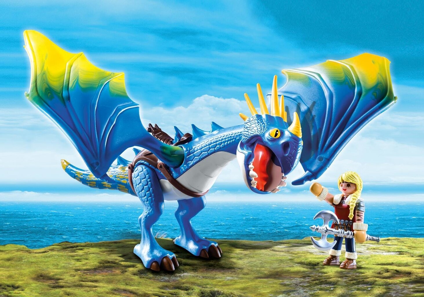 Konstruktors 9247 PLAYMOBIL® Dragons, Astrid & Stormfly cena un informācija | Konstruktori | 220.lv