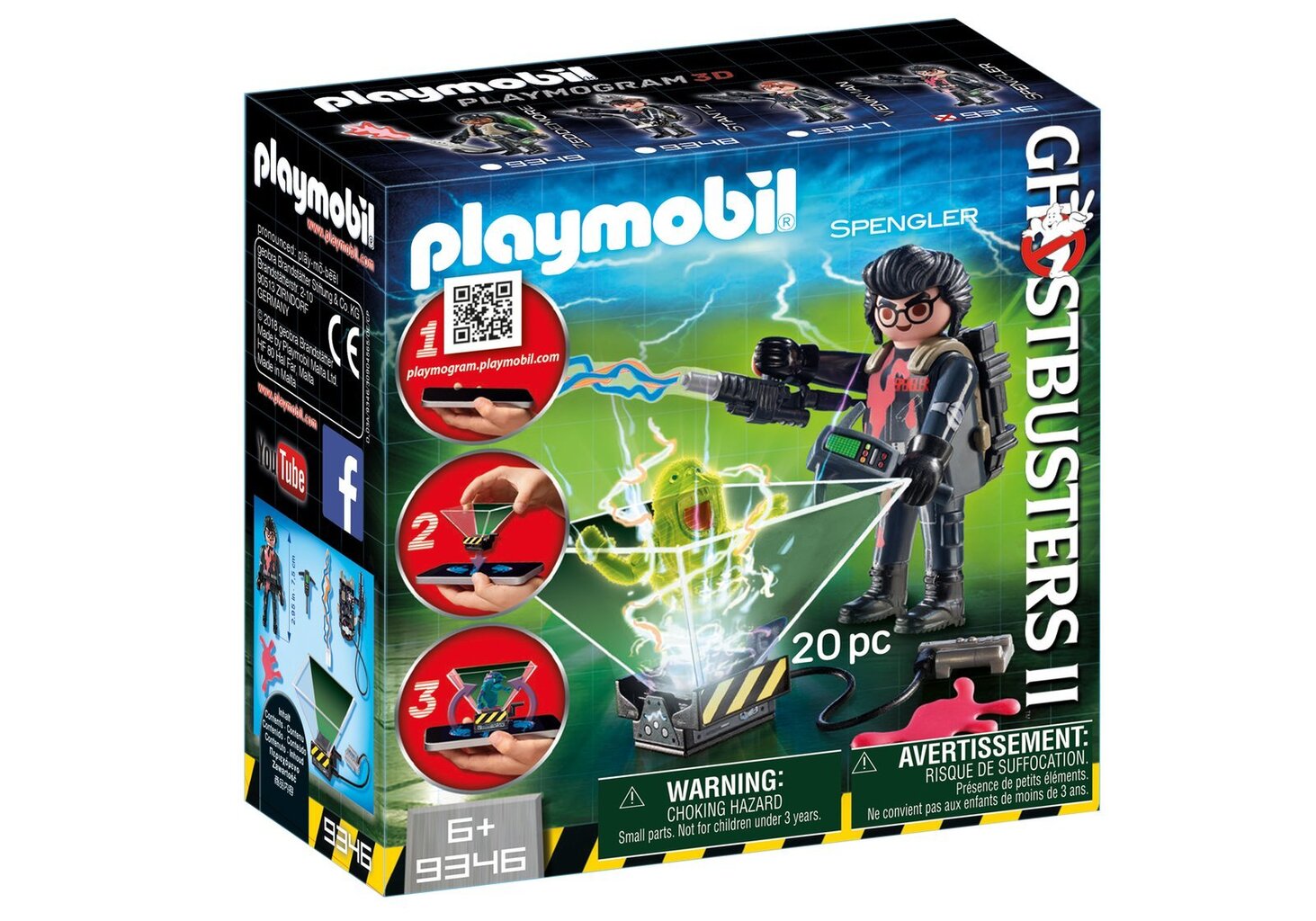 Конструктор Playmobil Охотники за привидениями: Игон Спенглер 9346 цена |  220.lv