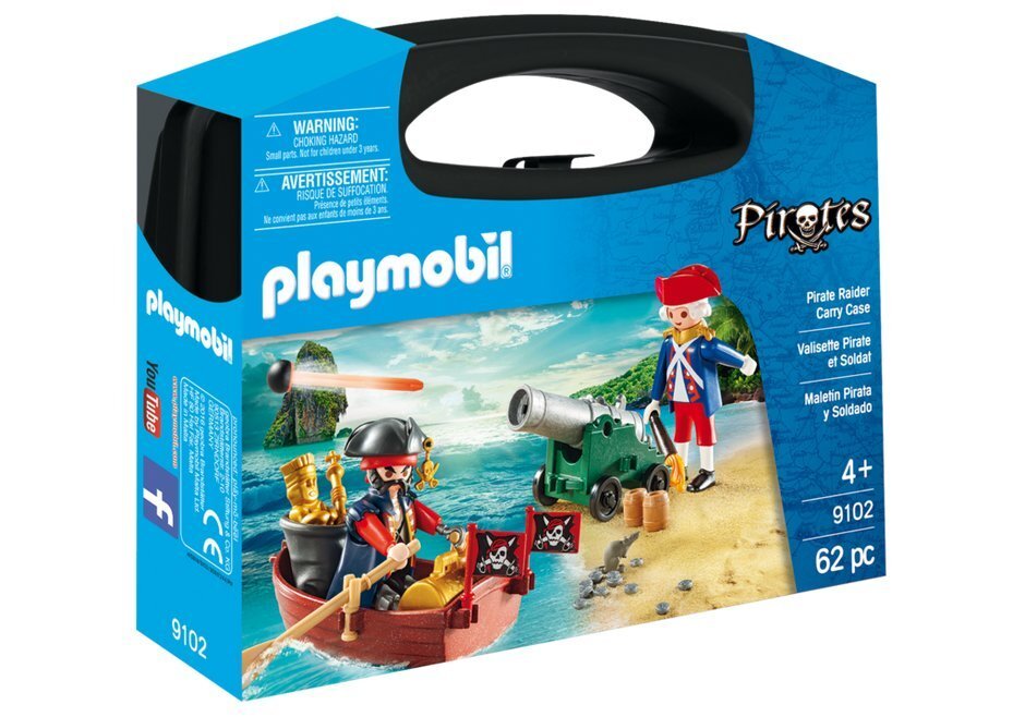 Konstruktors 9102 PLAYMOBIL® Pirates, Kaste- pirāti cena un informācija | Konstruktori | 220.lv