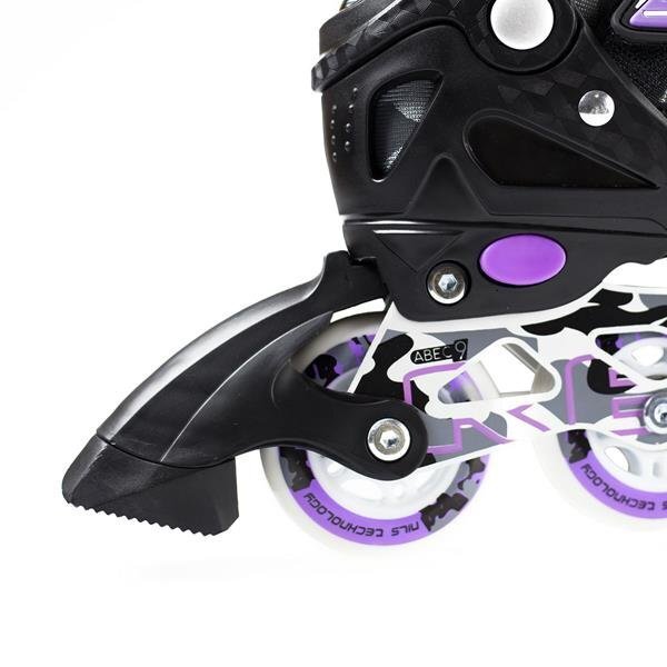 Regulējamas skrituļslidas Nils Extreme NA1118A, violeta cena un informācija | Skrituļslidas | 220.lv
