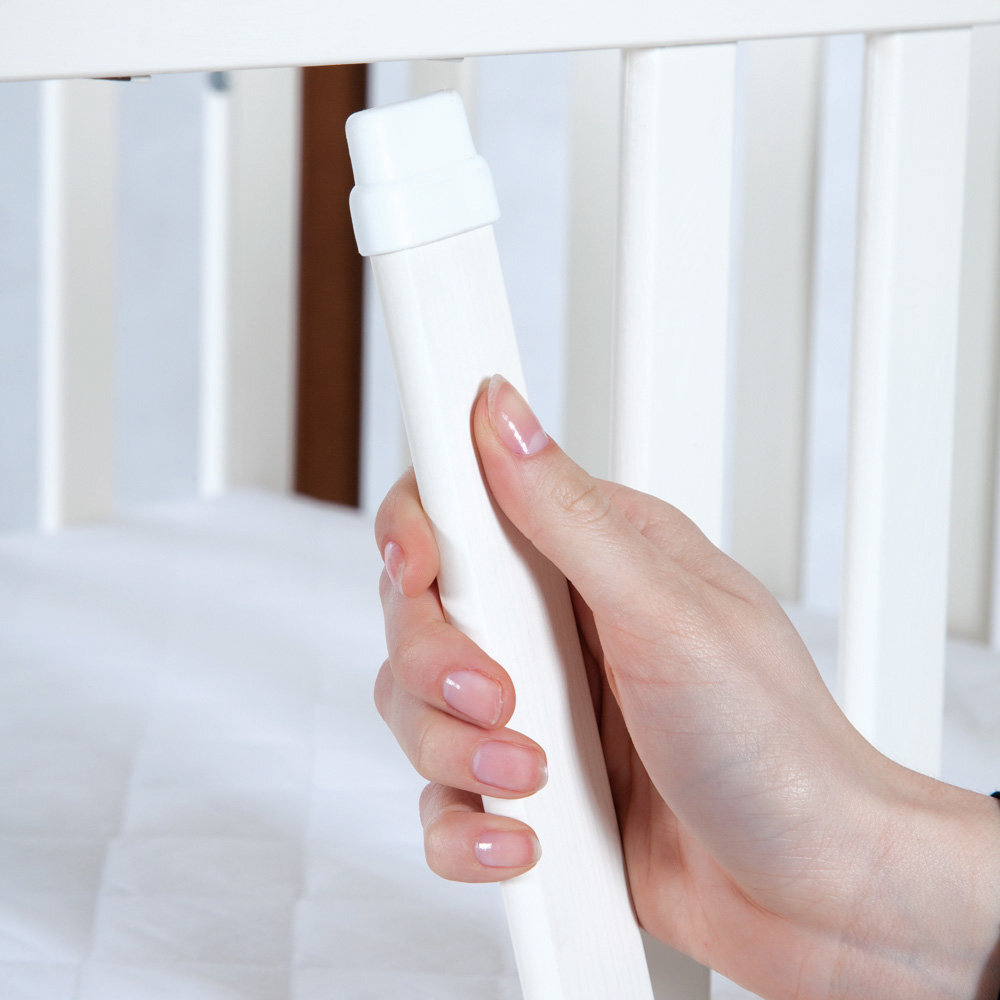 Bērnu gulta Klups Sofie 120x60 cm, balta цена и информация | Zīdaiņu gultas | 220.lv