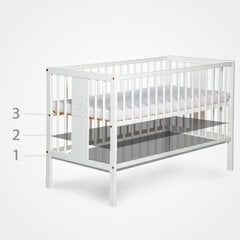 Детская кровать Klups Radek III, серый цена и информация | Детские кроватки | 220.lv