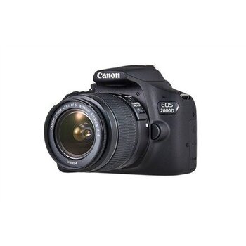 Canon EOS 2000D + 18-55mm IS II Kit цена и информация | Цифровые фотоаппараты | 220.lv