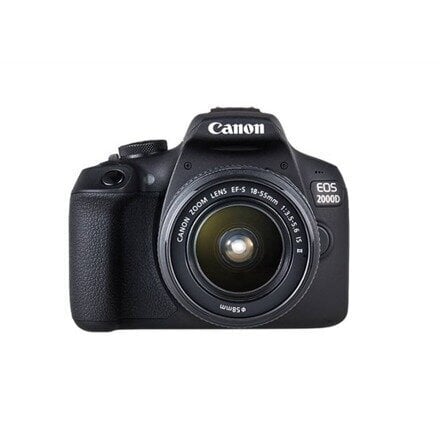 Canon EOS 2000D + 18-55mm IS II Kit цена и информация | Digitālās fotokameras | 220.lv