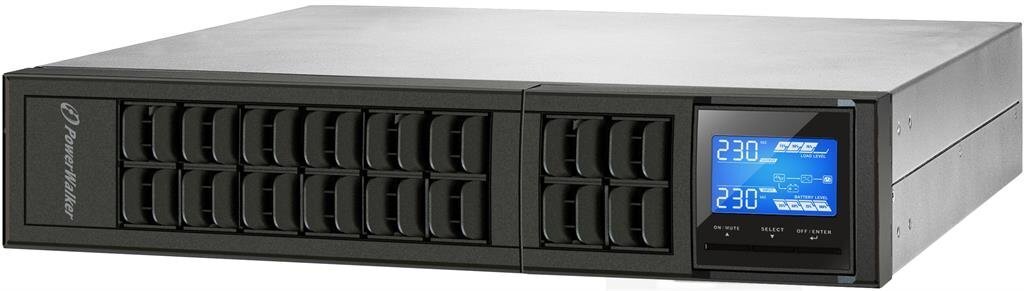 PowerWalker VFI 1000 CRM LCD cena un informācija | UPS- Nepārtrauktās barošanas bloki | 220.lv