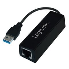 LogiLink - Адаптер Gigabit ethernet do USB 3.0 цена и информация | Адаптеры и USB разветвители | 220.lv