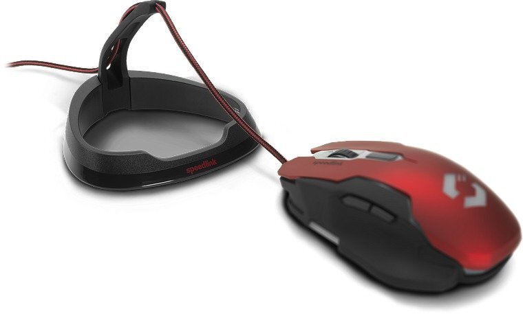 Speedlink Adjix Mouse Bungee, melns cena un informācija | Peles | 220.lv