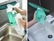 LEIFHEIT Vakuuma logu tīrītājs Dry&Clean ar logu mazgātāju un kātu 43 cm cena un informācija | Logu tīrītāji, logu mazgāšanas roboti | 220.lv