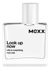 Mexx Look up Now Life Is Surprising For Him EDT для мужчин 30 мл цена и информация | Мужские духи | 220.lv