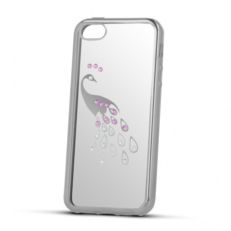 Aizsargvāciņš Beeyo Stardust Peacock, piemērots Samsung Galaxy S6 telefonam, sudrabains цена и информация | Telefonu vāciņi, maciņi | 220.lv