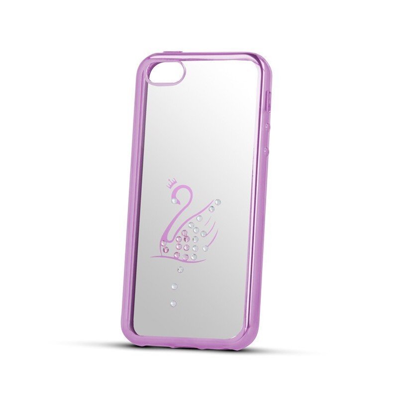 Aizsargvāciņš Beeyo Stardust Swan​​​​​​​, piemērots Samsung Galaxy S7 telefonam, rozā цена и информация | Telefonu vāciņi, maciņi | 220.lv
