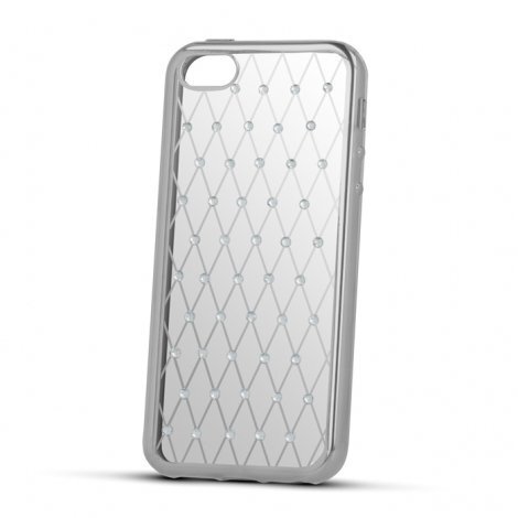 Aizsargvāciņš Beeyo Diamond Grid, piemērots Sony X telefonam, sudrabains cena un informācija | Telefonu vāciņi, maciņi | 220.lv