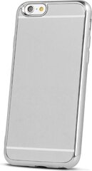 Beeyo Mirror Aizmugurējais Silikona Apvalks Spoguļveida priekš Samsung G920 Galaxy S6 Sudraba cena un informācija | Telefonu vāciņi, maciņi | 220.lv