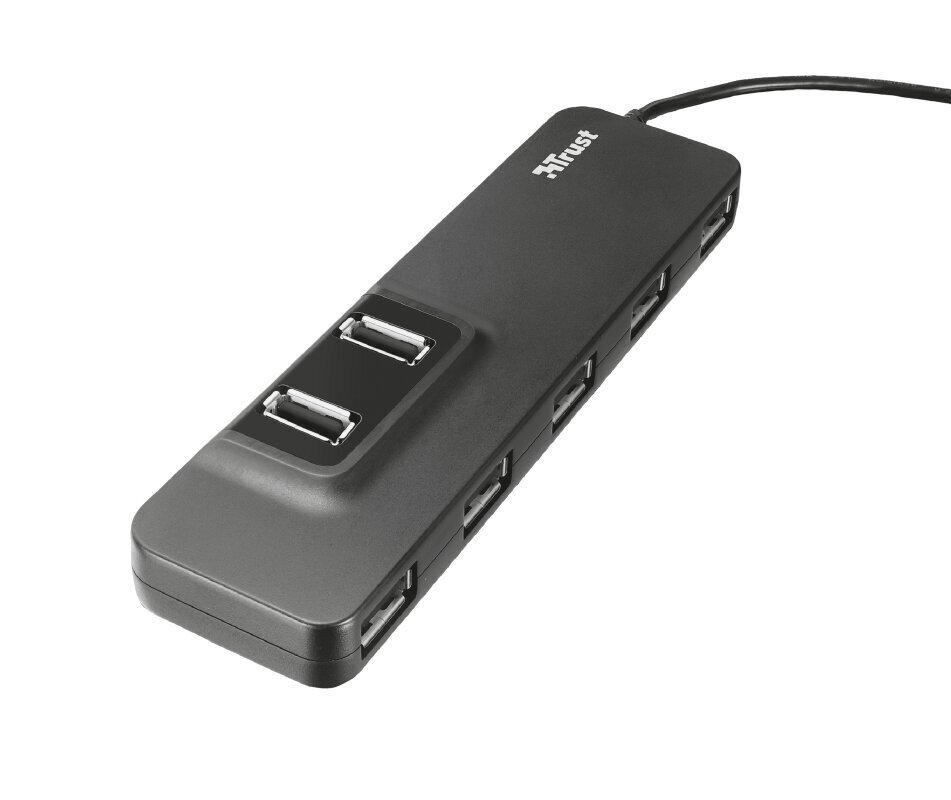 Trust (20576) Oila 7 Port USB 2.0 Hub cena un informācija | Adapteri un USB centrmezgli | 220.lv