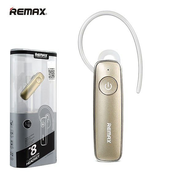 Bezvadu brīvroku aprīkojums Remax Bluetooth Earphone RB-T8 zelts cena un informācija | Bezvadu garnitūra | 220.lv