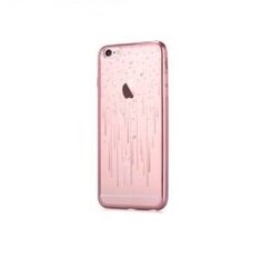 Aizsargmaciņš DEVIA Apple iPhone X Crystal Bloosom case Rose Gold цена и информация | Чехлы для телефонов | 220.lv